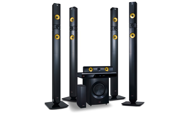 LG 9.1CH 1460W 3D BLU-RAY™ HOME CINEMA SYSTEM WITH REAR WIRELESS SPEAKERS, BH9530TW