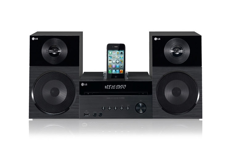 LG LG XBOOM CM2520 CD Micro System with iPod (iPhone) docking USB Recording, CM2520