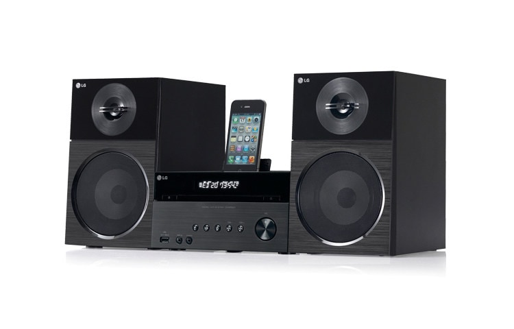 LG LG XBOOM CM2520 CD Micro System with iPod (iPhone) docking USB Recording, CM2520