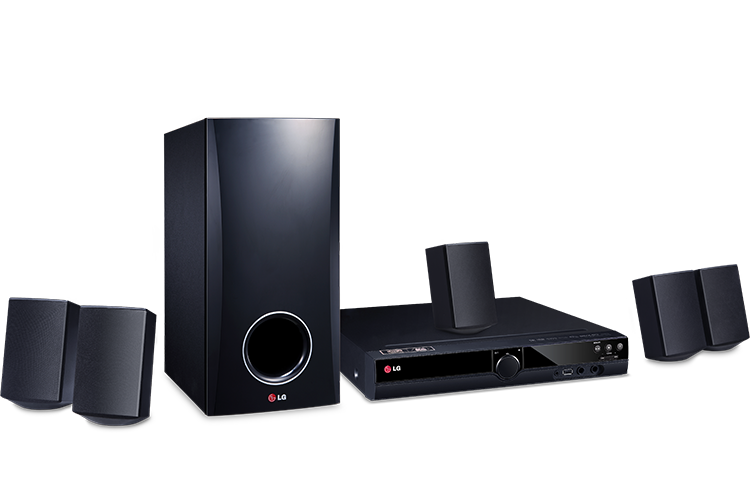 LG 5.1ch 300 watts DVD Home Cinema System, DH3130S