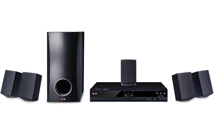 LG 5.1ch 300 watts DVD Home Cinema System, DH3130S