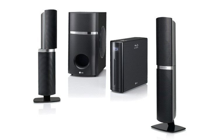 LG 2.1 Blu-ray & DVD Home Cinema System, HB45E