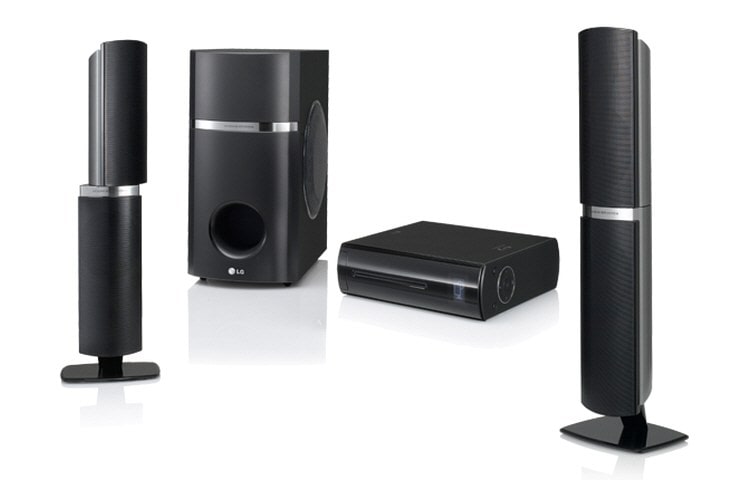 LG 2.1 Blu-ray & DVD Home Cinema System, HB45E