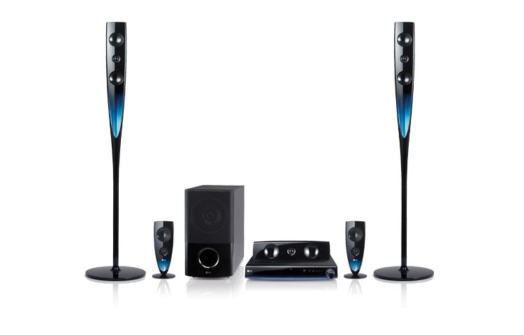 LG 5.1 Blu-Ray home cinema system with YouTube, HB954PB