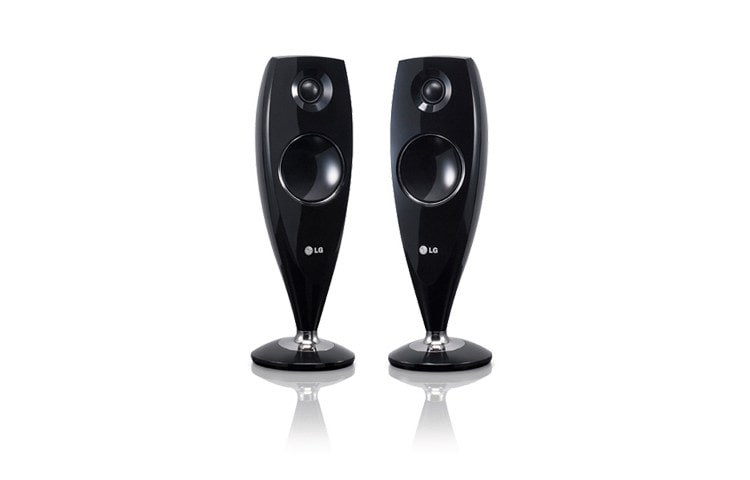 LG 2.1 DVD home cinema system with iDock, HT33S