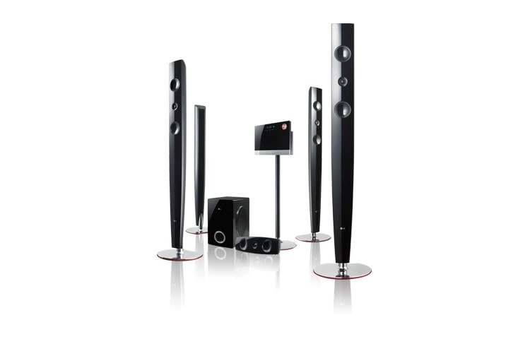 LG 5.1 DVD Home Cinema System, HT953TV