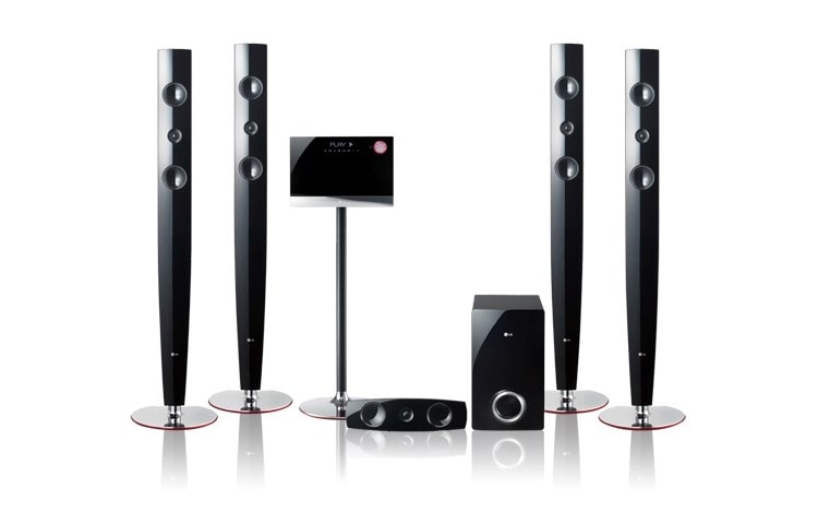 LG 5.1 DVD Home Cinema System, HT953TV