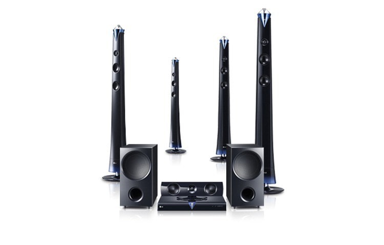 LG 3D-Capable Blu-ray Disc™ Home Cinema System with Smart TV and Wireless Speakers, HX996TS