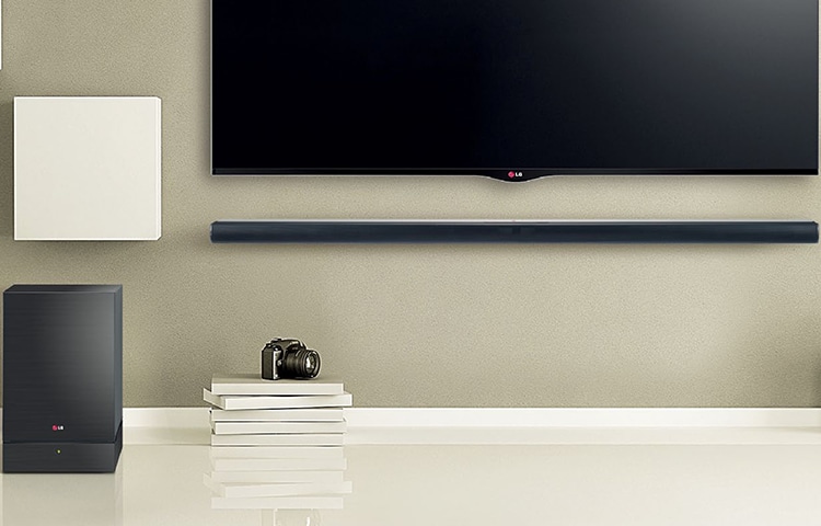 LG The Elegant 2.1ch 310 watts NB4530A Wireless Soundbar, NB4530A