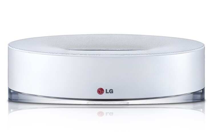 LG ND2530 Docking Station with 10 watts offering iPhone/iPod/iPad docking and wireless audio streaming via Bluetooth™, ND2530