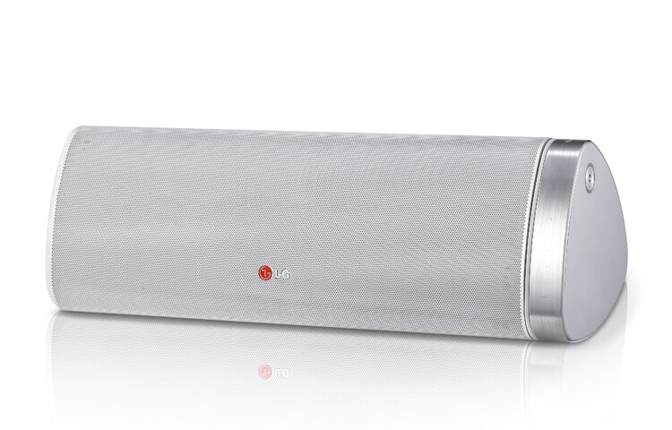 LG NP6630 Rechargeable Portable Speakers offering wireless audio streaming via Airplay and Bluetooth™, NP6630
