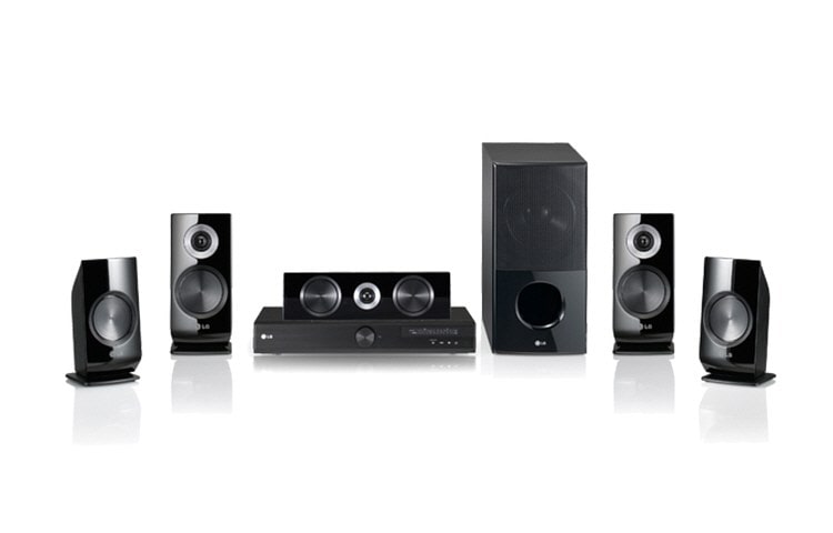 LG SR906SB 5.1Ch 3D signal pass through receiver system, SR906SB