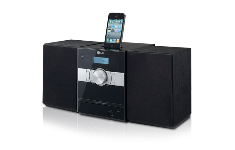LG iPOD/iPHONE DOCKING, CD AND USB CONTENTS PLAYBACK, XP16