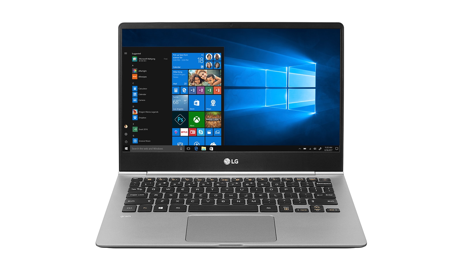 LG gram 13" Ultra-Lightweight, 13Z980-G.AA52A1