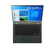 LG gram 2-in-1 Ultra-Lightweight with 14” 16:10 IPS Display and 11th Gen Intel® Core™ i7 Evo™ platform and Iris® Xe Graphics, 14T90P-K.AA74A1