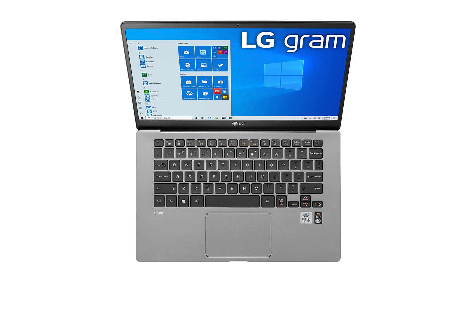 LG gram 14" Ultra-Lightweight 10th Gen Intel® Core™ i7-1065G7 processor, 14Z90N-V.AA75A1