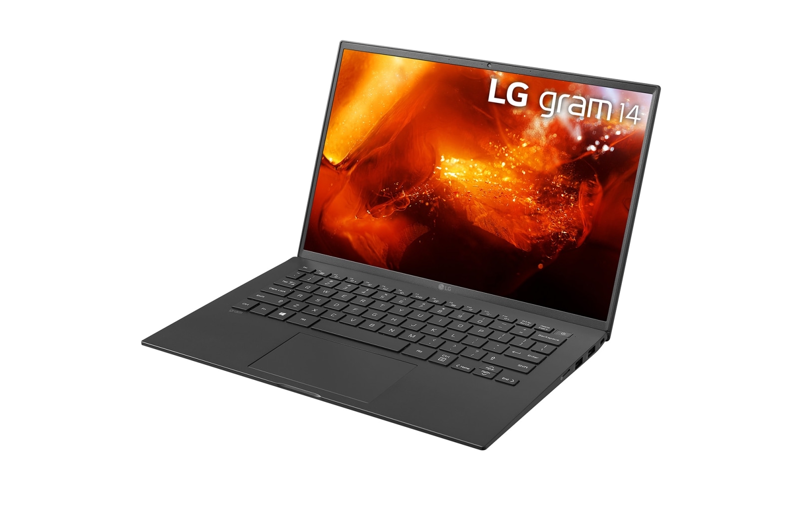 LG gram Ultra-Lightweight with 14” 16:10 IPS Display and 11th Gen Intel® Core™ i5 Evo™ platform and Iris® Xe Graphics, 14Z90P-K.AA53A1