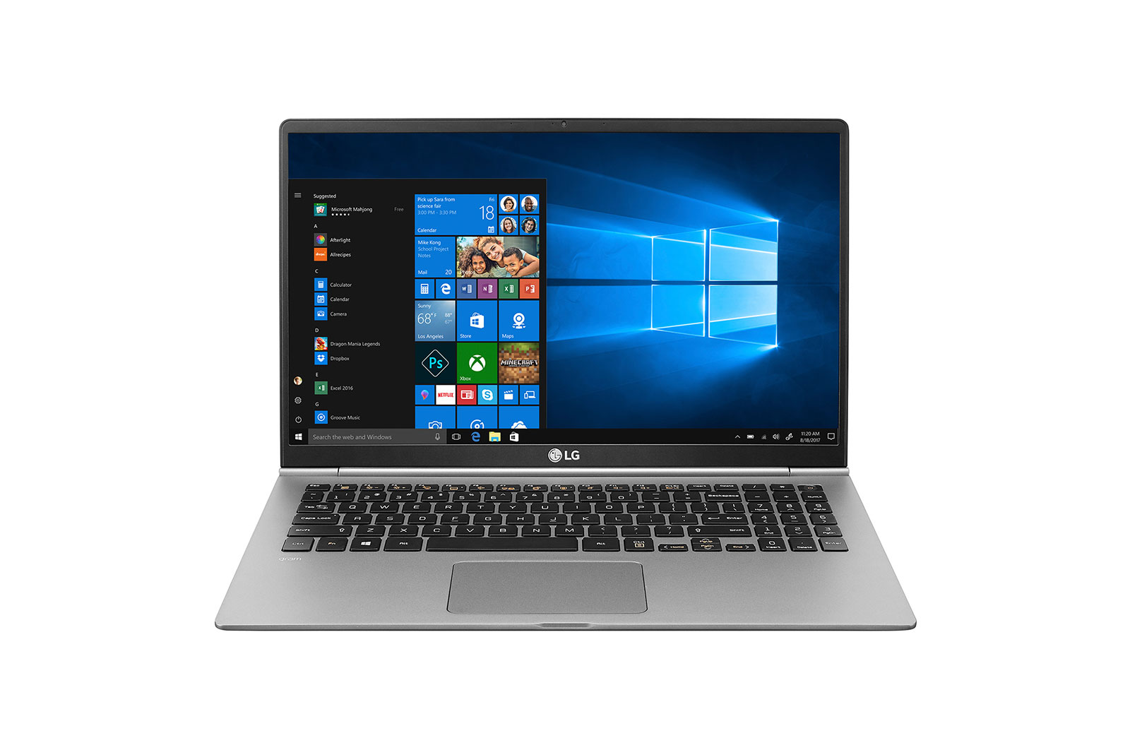 LG gram 15" Ultra-Lightweight Intel® Core™ i5-8265U, 15Z990-V.AR52A1