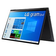 LG gram 2-in-1 Ultra-Lightweight with 16” 16:10 IPS Display and 11th Gen Intel® Core™ i7 Evo™ platform and Iris® Xe Graphics, 16T90P-K.AA75A1