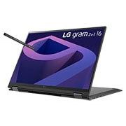 LG gram 2-in-1 16" Ultra-lightweight with 16:10 IPS Anti glare Display and Intel® Evo 12th Gen. Processor, 16T90Q-K.AA78A1