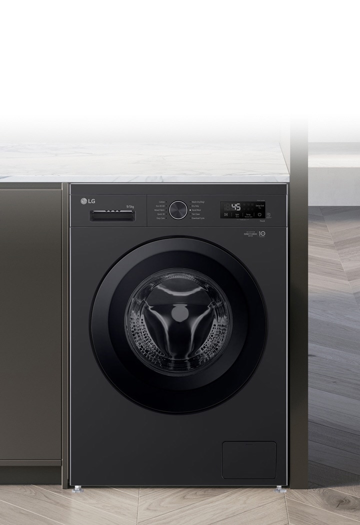 It's showing the interior cut of the washing machine