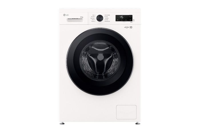 Front view of 9 / 5kg Direct Drive Washer Dryer, White, W4X1095NWK