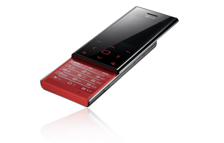 LG Sliding keypad, 5 megapixel camera with Text Scan function, Widget Hotkey, Hidden navigation keys, BL20