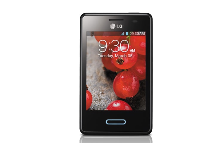 LG Optimus L3 II AVAILABLE IN INDIGO BLACK, TITAN SILVER AND WHITE , E430