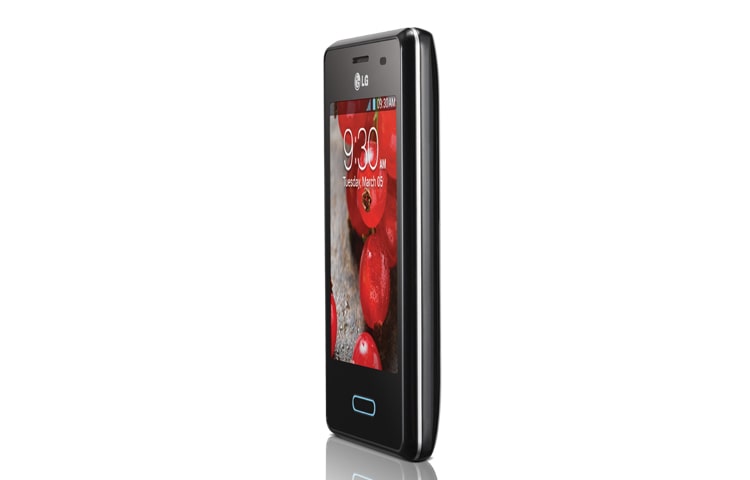 LG Optimus L3 II AVAILABLE IN INDIGO BLACK, TITAN SILVER AND WHITE , E430