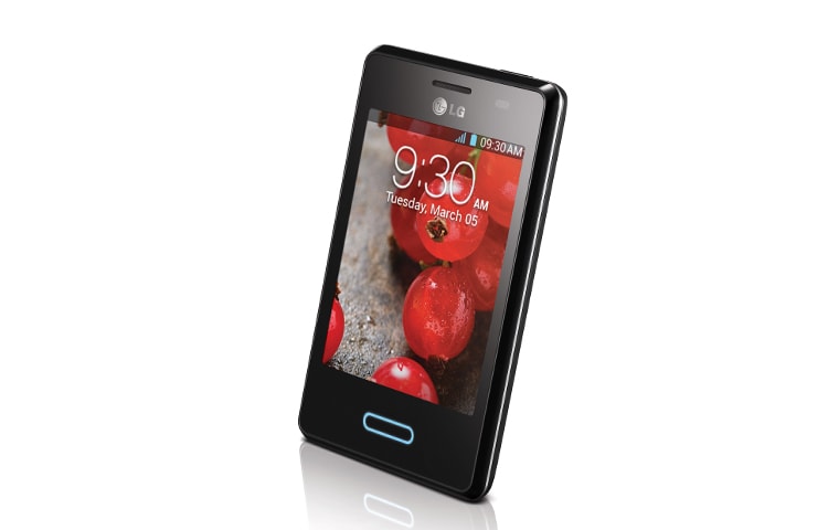 LG Optimus L3 II AVAILABLE IN INDIGO BLACK, TITAN SILVER AND WHITE , E430