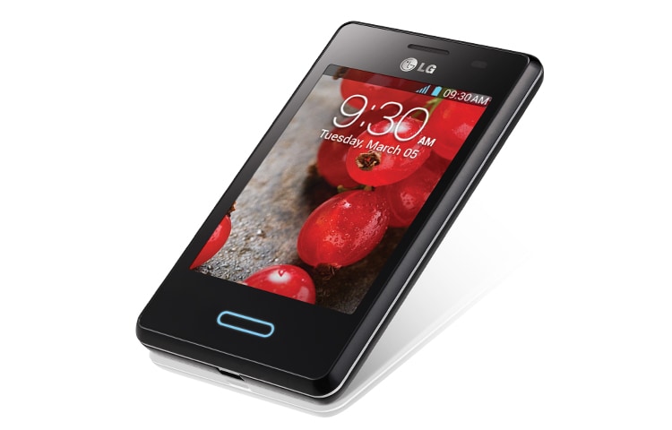 LG Optimus L3 II AVAILABLE IN INDIGO BLACK, TITAN SILVER AND WHITE , E430