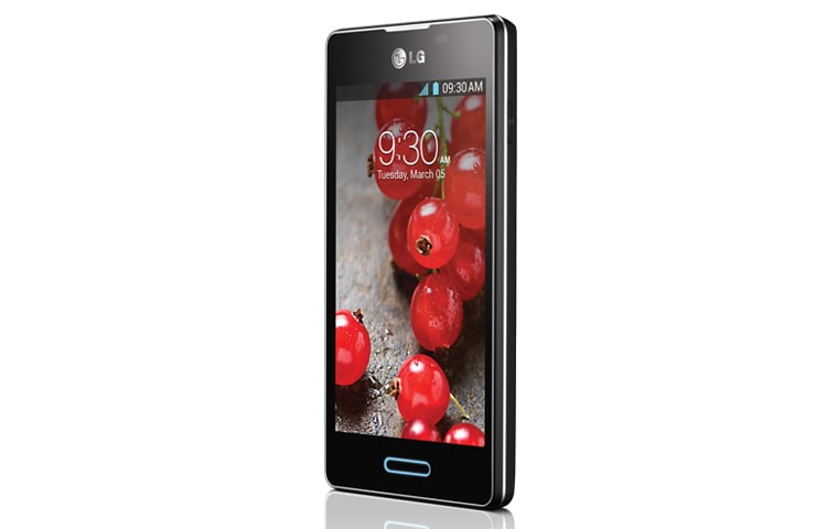 LG Optimus L5 II AVAILABLE IN INDIGO BLACK, TITAN SILVER AND WHITE , E460