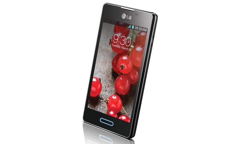 LG Optimus L5 II AVAILABLE IN INDIGO BLACK, TITAN SILVER AND WHITE , E460