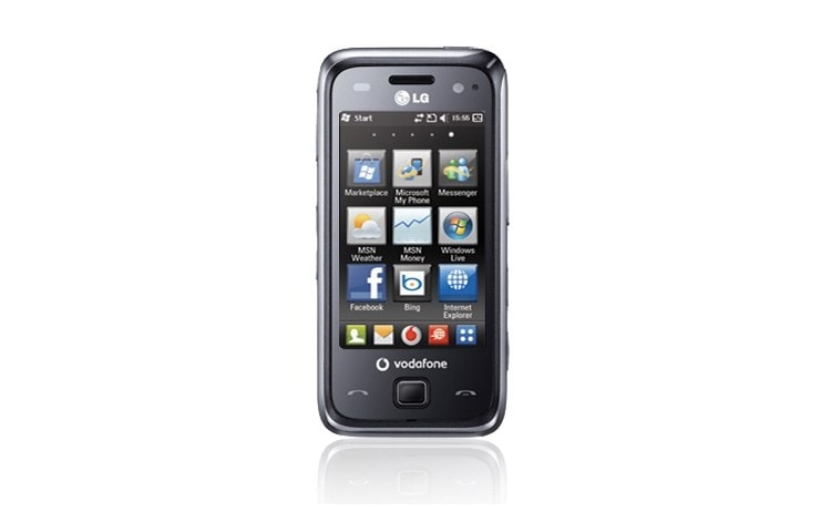 LG Mobile Phone With Windows Mobile 6.5, 3” touch screen and S-Class user interface, GM750