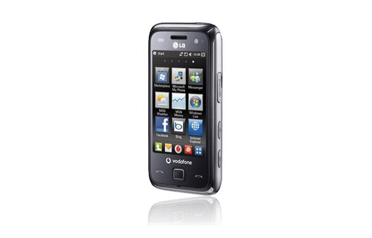 LG Mobile Phone With Windows Mobile 6.5, 3” touch screen and S-Class user interface, GM750