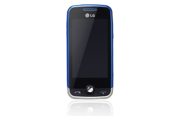 LG 3” full touchscreen, Access Facebook and Twitter in one touch, GS290