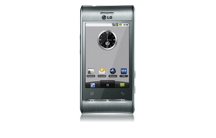 LG Powered by Android™, 3MP camera with face detection, GT540