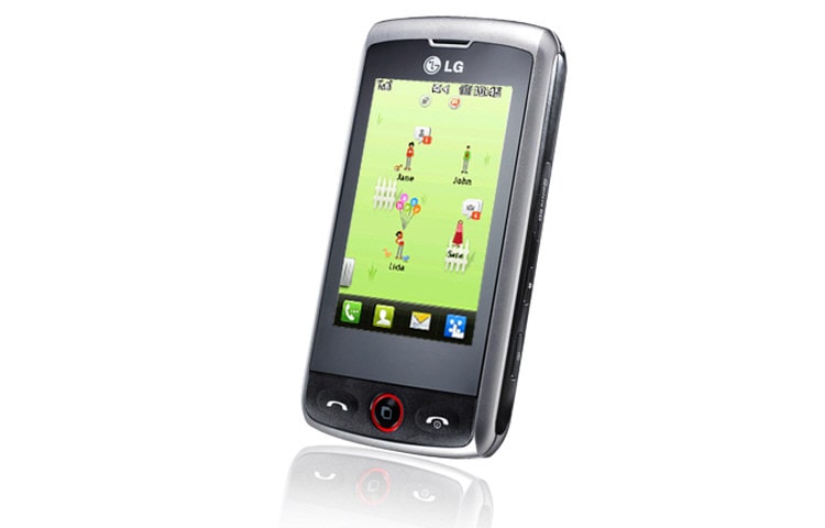 LG Mobile Phone with 3 MP Camera, QWERTY Keyboard, and Social Networking, GW520