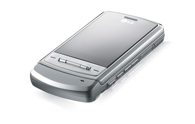 LG Mobile Phone with Metal Casing, Multi-function Scroll Key, Bluetooth, Music and Video Player, KE970