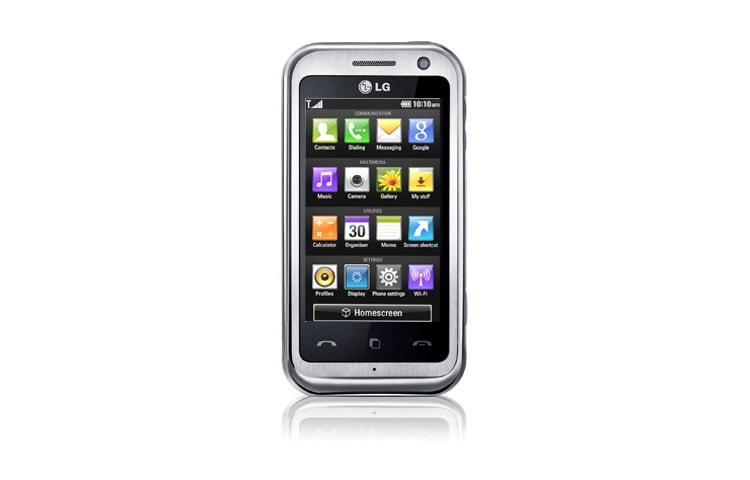 LG Mobile Phone with 3” WVGA Screen, 5 MP Camera, Dolby® Mobile Music, 8 GB Storage, KM900