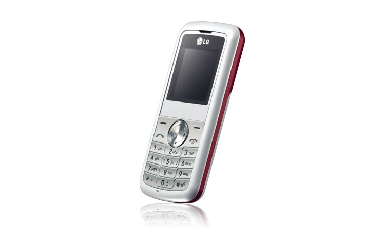 LG Mobile Phone with Slim Bar Design and 6.5 Hours of Talk Time, KP100