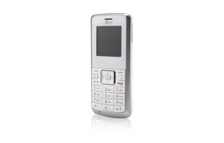 LG Mobile Phone with VGA Camera, 4X Digital Zoom, Slim Bar Design, KP130