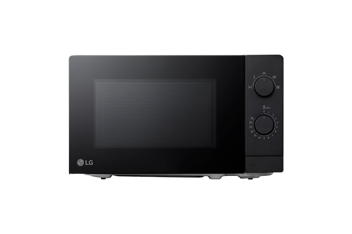 Front view of the LG 20L Microwave oven Black {Sales Model Code}