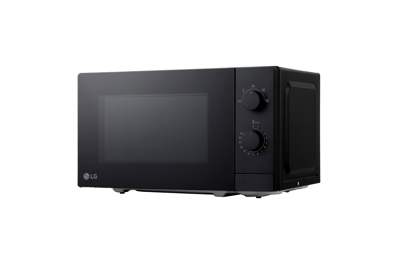 Right view of microwave oven