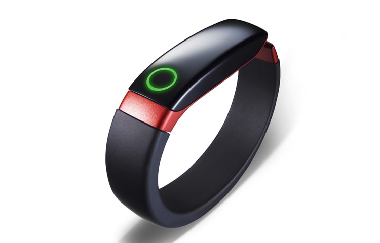 LG Lifeband Touch Advanced Fitness Band AVAILABLE IN SILVER AND RED , FB84