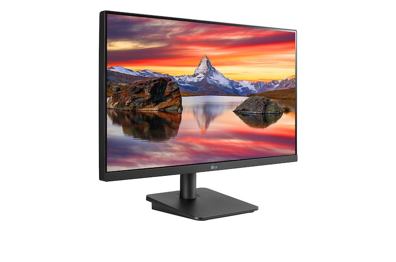 LG 23.8'' IPS Full HD Monitor with 3-Side Virtually Borderless Design, 24MP400P-B