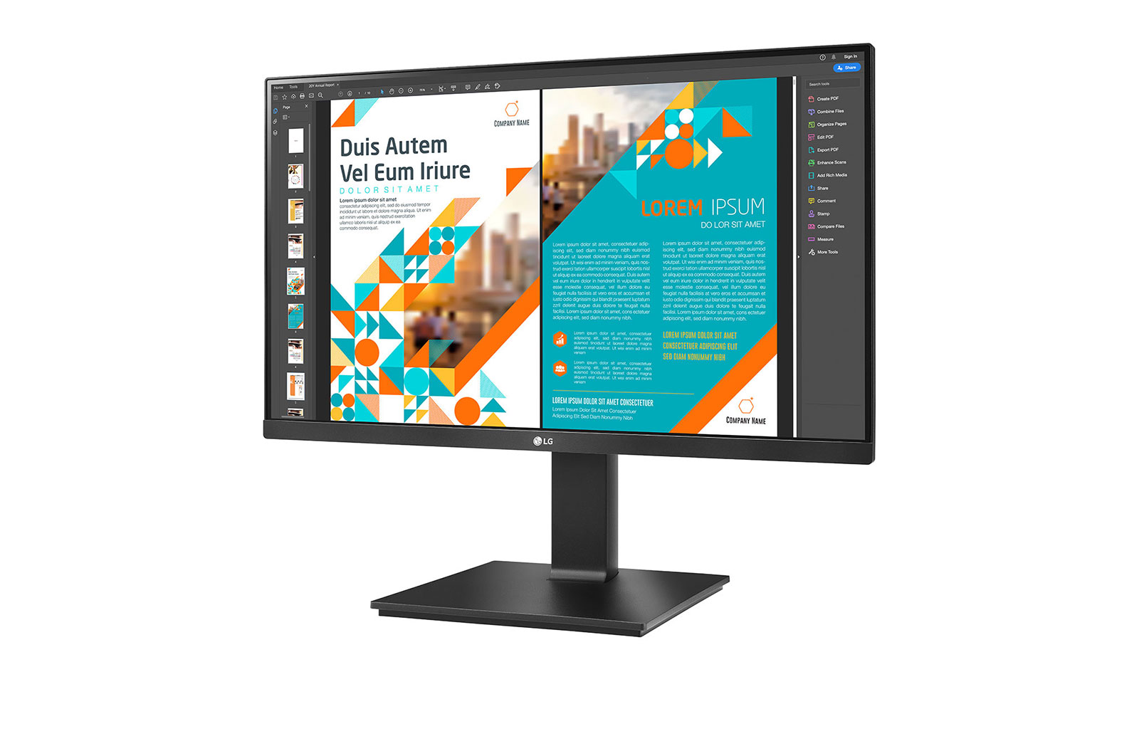 LG 23.8” QHD IPS Monitor with AMD FreeSync™, 24QP550-B