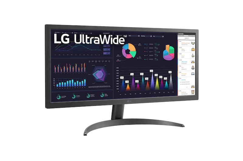 LG 26" 21:9 UltraWide™ Full HD IPS Monitor with AMD FreeSync™ , 26WQ500-B