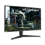 LG 27" Class UltraGear™ QHD144Hz IPS Gaming Monitor with G-Sync® Compatible, 27GL83A-B
