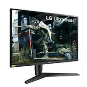 LG 27" Class UltraGear™ QHD144Hz IPS Gaming Monitor with G-Sync® Compatible, 27GL83A-B
